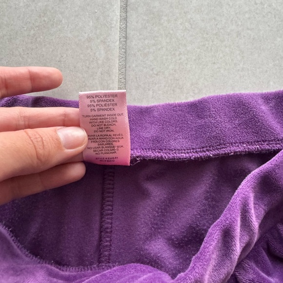 Vintage Juicy Couture Velour Pants - Picture 5 of 5